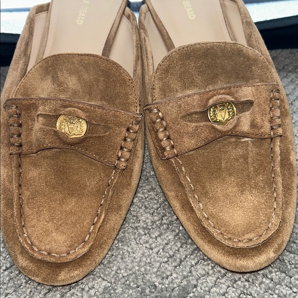 Veronica Beard Women’s Hazelwood Penny Suede Mules Size 8.5M - Picture 11 of 11